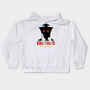 Chess Endgame Kids Hoodie